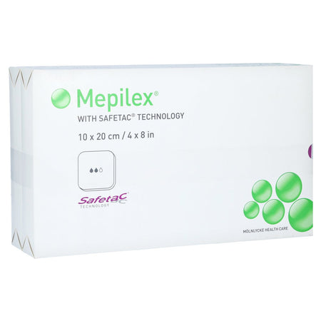 Mepilex 10x20 cm pansement en mousse (10 pièces)
