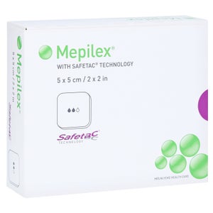 Mepilex pansement en mousse 5x5 cm (5 pièces)