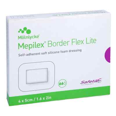 Mepilex Border Flex Lite pansement en mousse 4x5 cm (10 pièces)