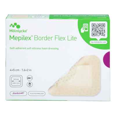 Mepilex Border Flex Lite pansement en mousse 4x5 cm (10 pièces)