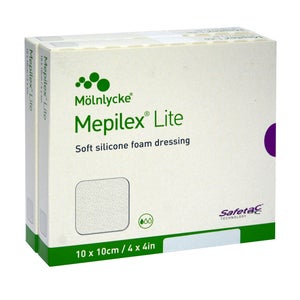 Mepilex Lite pansement en mousse stérile 10x10 cm (10 pièces)