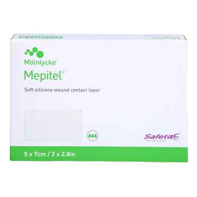 Mepitel pansement en maille de silicone 5x7 cm stérile (5 pièces)