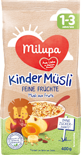 Milupa muesli pour enfants aux fruits dès 1 an (400 g)