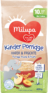Milupa Porridge enfants avoine & fruits dès le 10ème mois (400 g)