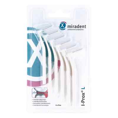 Miradent brosse interdentaire I-prox L 0,6 mm blanc (6 pièces)