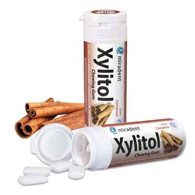 Miradent Gommes à mâcher pour soins dentaires Xylitol Cannelle (30 pièces)