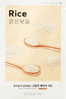 MISSHA Masque en tissu Airy Fit Rice (1 pièce)