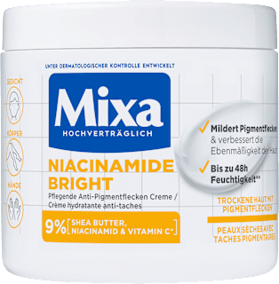 Mixa crème de soin Niacinamide Bright (400 ml)