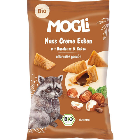 MOGLi Biscuits pour enfants aux noisettes, dès 3 ans (30 g)