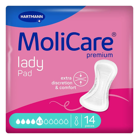 Molicare Premium Lady Pad 4,5 gouttes (14 pièces)