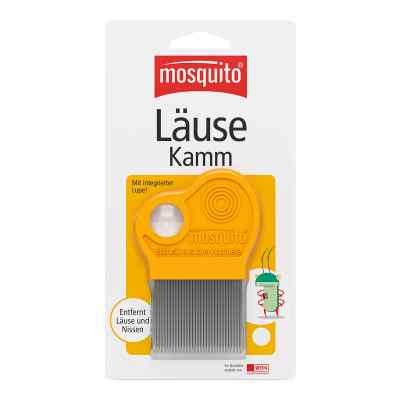 Mosquito Peigne à lentes métal avec loupe (1 pièce)