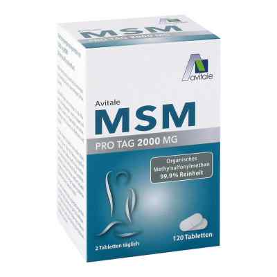 Avitale MSM 2000 mg comprimés (120 pièces)