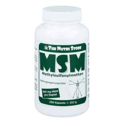 Hirundo Products MSM 500 mg méthylsulfonylméthane gélules (250 gélules)