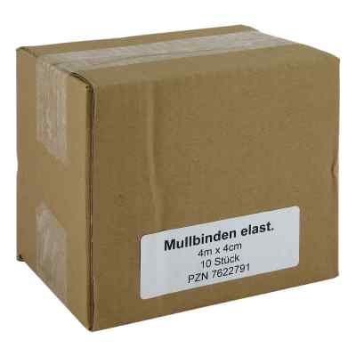 Medi Kauf Braun GmbH & Co. KG bandes de gaze 4 cm x 4 m élastiques (10 pièces)
