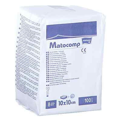 TZMO Compresses de gaze 10x10 cm non stériles 8 plis 13 fils (100 pièces)
