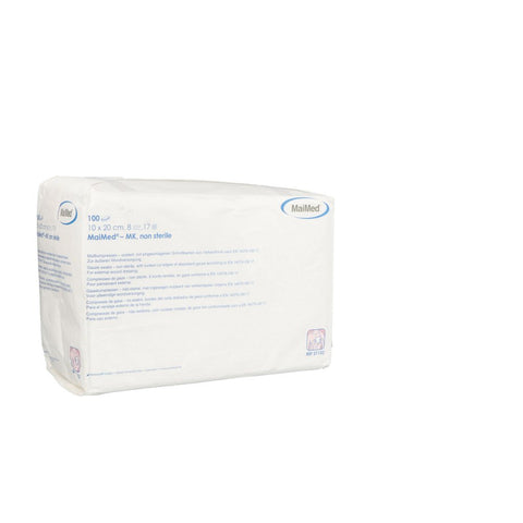 Brinkmann Non-Sterile Gauze Swabs 10x20 cm 8-ply (100 pieces)