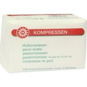 NOBAMED Paul Danz AG compresses de gaze 7,5 x 7,5 cm, 8 plis, non stériles (100 pièces)