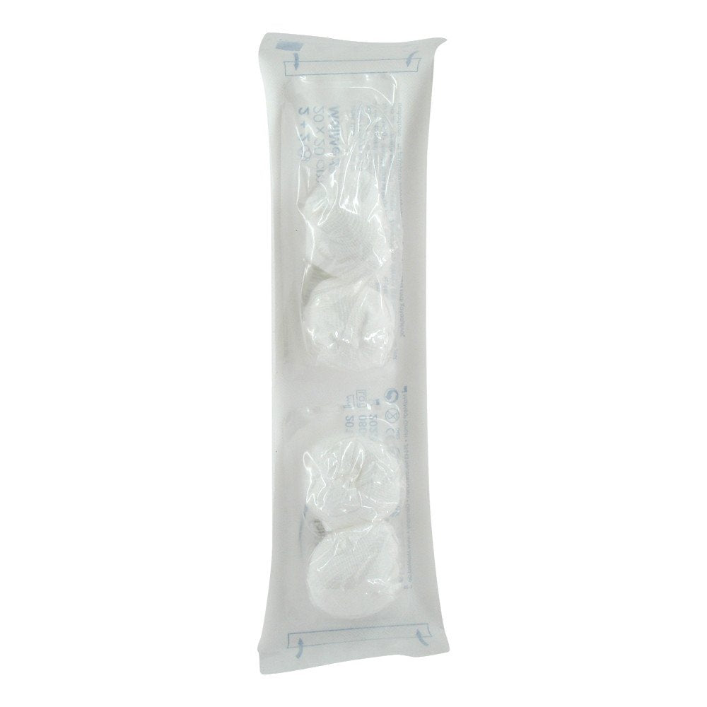 MaiMed tampons de gaze 2+2 taille prune stériles (1 paquet)