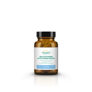 Heidelberger Chlorella Multivitamines actives sans cuivre gélules (60 pièces)