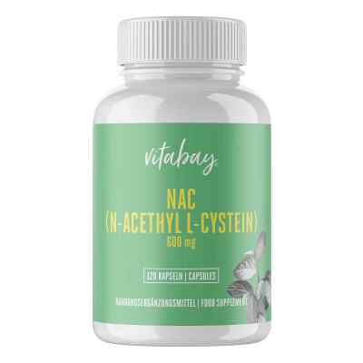 Vitabay NAC 600 mg N-acétyl L-cystéine gélules végétaliennes (120 pièces)