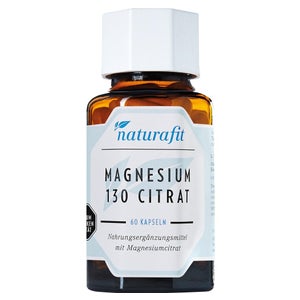 naturafit® Magnesium 130 Citrate (60 capsules)
