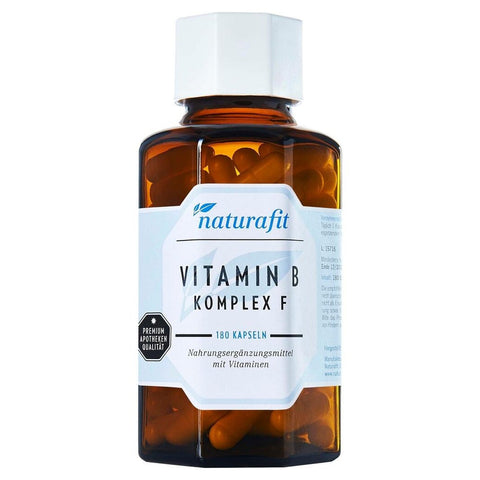 Naturafit Complexe de vitamines B F gélules (180 pièces)