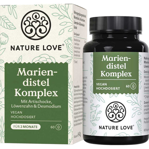 Nature Love Chardon-Marie gélules (60 pièces, 40 g)