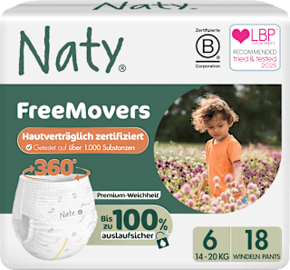 Naty Baby Pants Taille 6 (14-20 kg) (18 pièces)