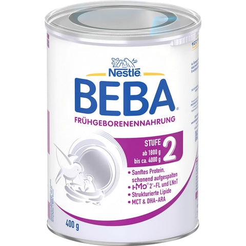 Nestlé BEBA Alimentation spéciale prématurés 2 dès la naissance (400 g)