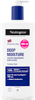 Neutrogena Lotion corps Deep Moisture peaux sèches (400 ml)