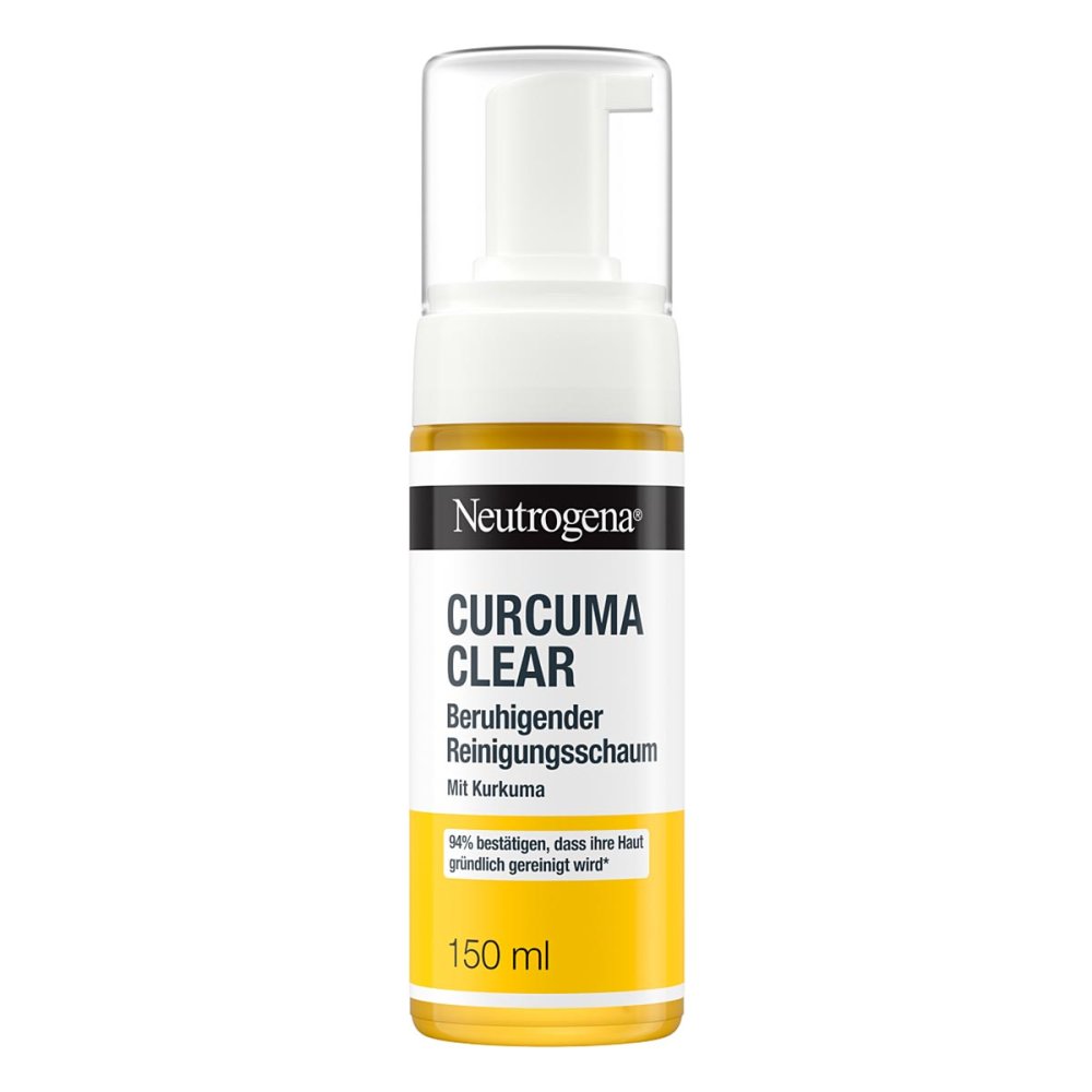 Neutrogena Curcuma Clear mousse nettoyante apaisante (150 ml)