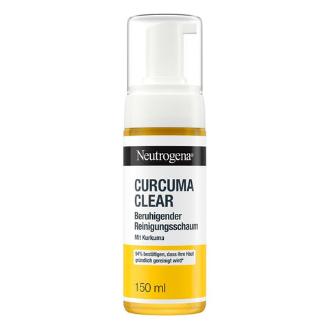 Neutrogena Curcuma Clear mousse nettoyante apaisante (150 ml)