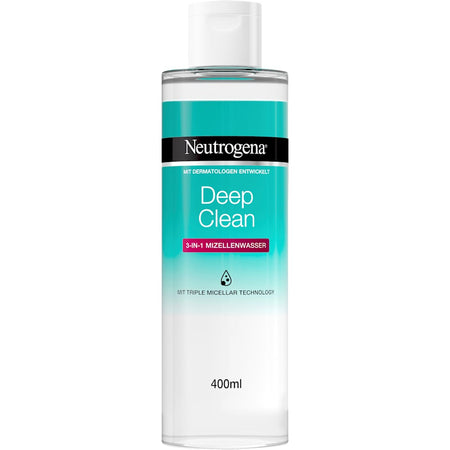 Neutrogena Deep Clean 3-en-1 eau micellaire (400 ml)