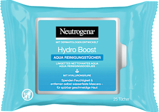 Neutrogena Hydro Boost Aqua lingettes nettoyantes (25 pièces)
