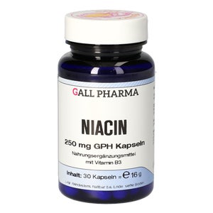 Niacin 250 mg GPH gélules (30)