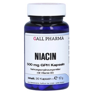 Gall Pharma Niacin 500 mg GPH gélules (30 gélules)
