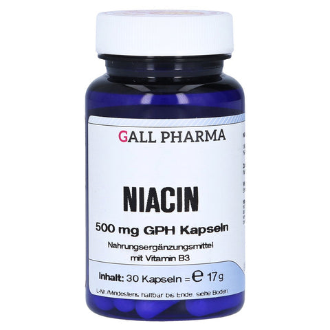 Gall Pharma Niacin 500 mg GPH gélules (30 gélules)