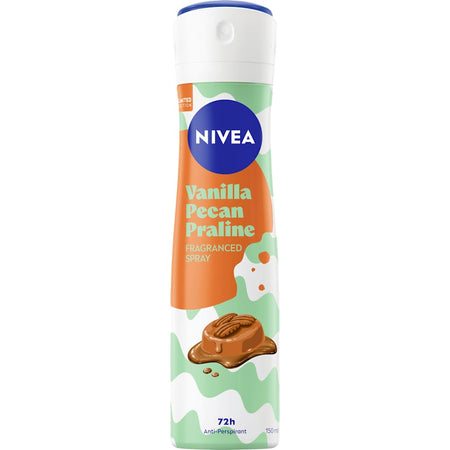 NIVEA Spray déodorant antitranspirant Vanille Pécan Praline (150 ml)