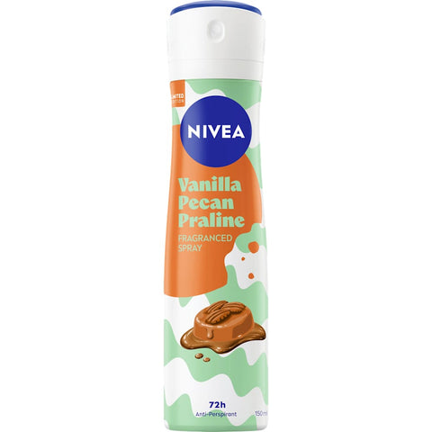 NIVEA Spray déodorant antitranspirant Vanille Pécan Praline (150 ml)