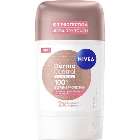 NIVEA Antitranspirant stick Derma Control Clinical effet sec (50 ml)