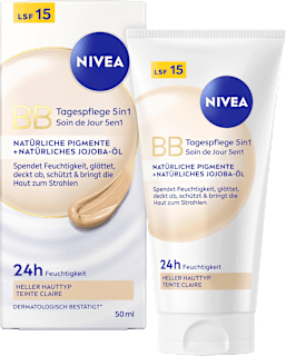 NIVEA BB crème Essentials 5in1 pour peau claire, SPF 15, 50 ml