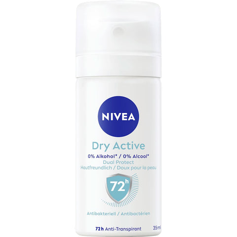 NIVEA déodorant spray Dry Active format voyage (35 ml)