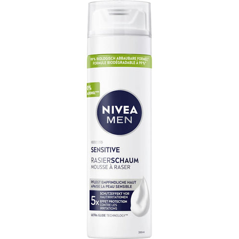 NIVEA MEN sensitive shaving foam (200 ml)