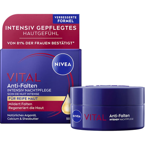 NIVEA Vital Anti-Wrinkle Intensive Night Cream (50 ml)