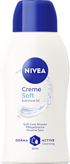 NIVEA Soft Moisturizing Cream in a jar, travel size, 50 ml