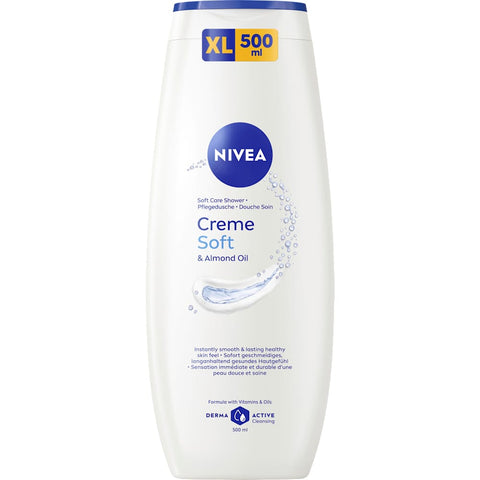 NIVEA Soft & Almond Oil Shower Cream (500 ml)