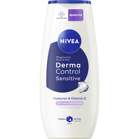 NIVEA Derma Control Sensitive Cream Shower (250 ml)