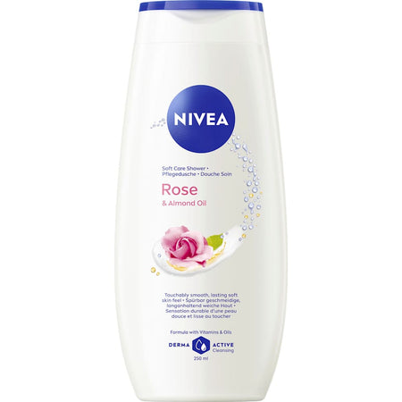 NIVEA Gel douche Rose & Huile d'Amande (250 ml)