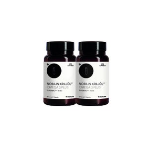 Nobilin huile de krill Omega-3 Plus gélules (2x60 pièces)