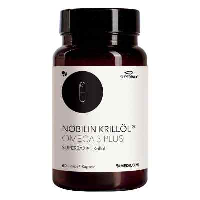 Nobilin huile de krill Omega 3 Plus gélules (60 pièces)